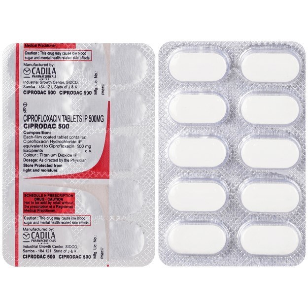 Ciprodac 500 Tablet